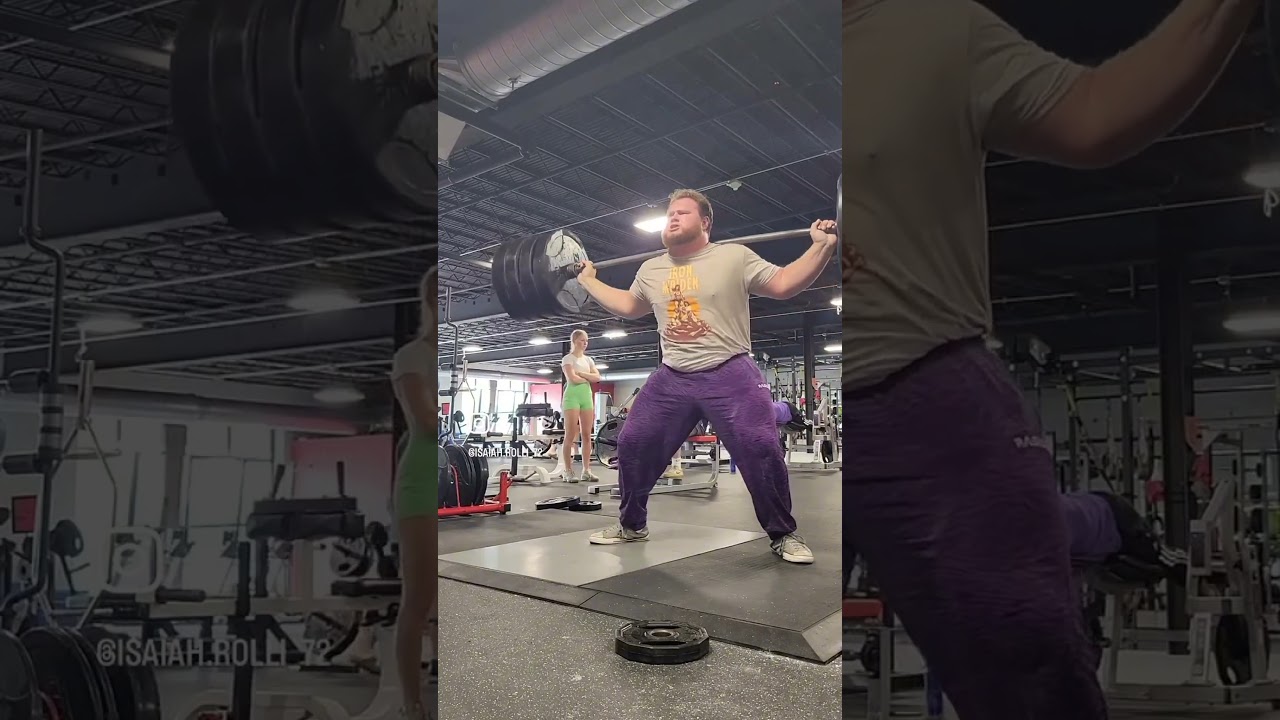 Strongman Leaves Everyone In Shock😳(Isaiah.rolli_72)