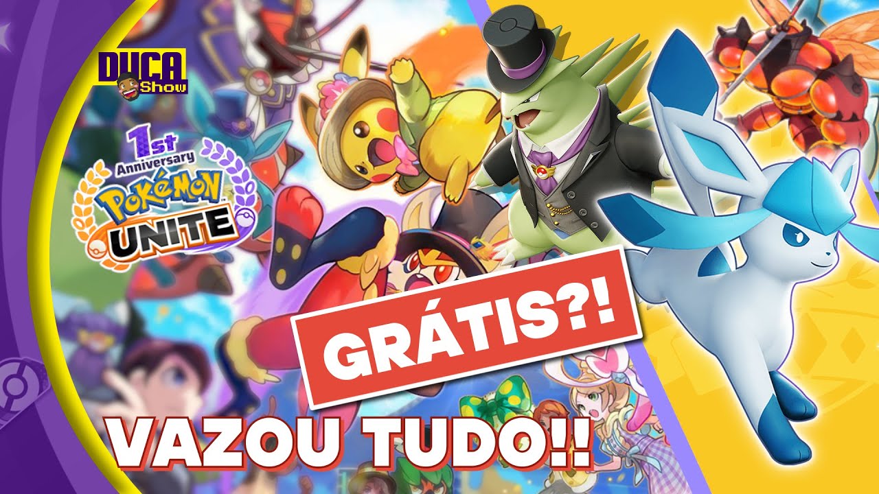 Pokémon UNITE  Feliz aniversário, Pokémon UNITE!