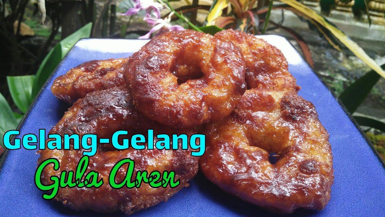 Kue Gelang-Gelang Gula Aren 
