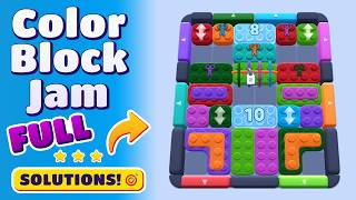 🧩 Color Block Jam Level 102 Walkthrough | FULL SOLUTION (Hard Level!) 🚧