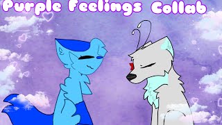 Purple Feelings ☂️ ~ COLLAB || Flipaclip