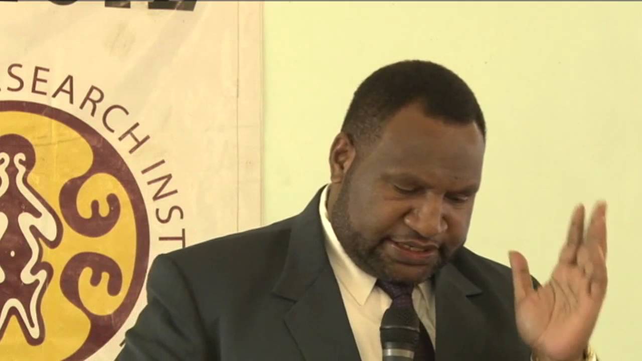 PNG Budget Forum 2013: Hon James Marape, PNG Minister for Finance