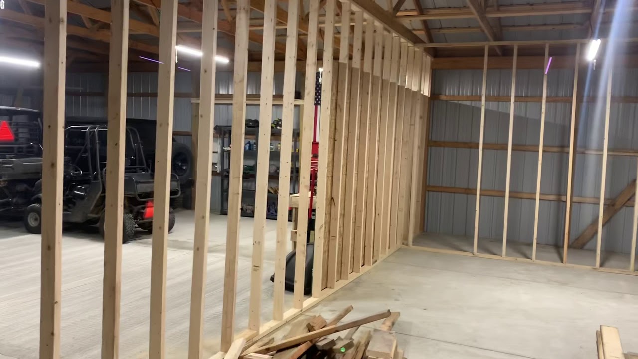 Menards Pole Barn Build YouTube
