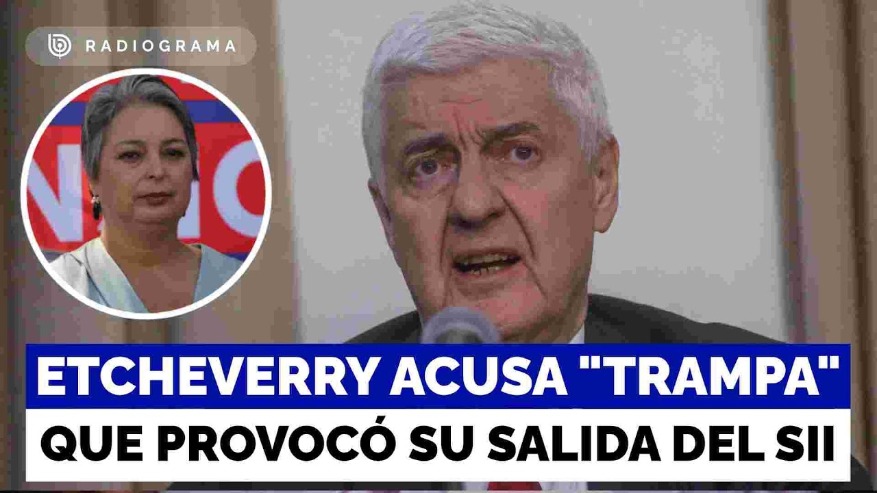 "Por todos lados está la mano del PC": Etcheberry acusa "trampa" que provocó su salida del SII