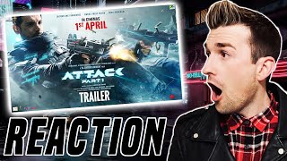 Attack | Official Trailer | John A, Jacqueline F, Rakul Preet S | Lakshya Raj Anand REACTION!!!