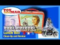Evel Knievel Lunch Box Clean up and review. Also Holy Cross Jump Poster from 1976.