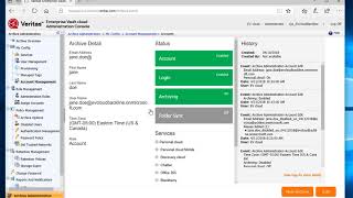 Manually Disable Archive Accounts in Enterprise Vault.cloud