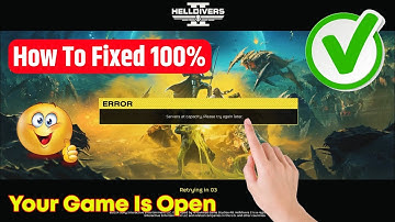 Helldivers 2 Max Server Capacity Problem Explained: Why You