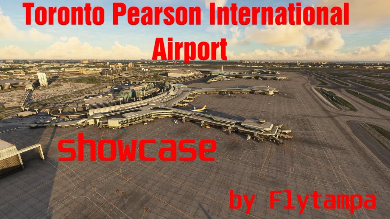 Microsoft Flight simulator 2020 Featuring: Scenery Showcase Toronto Pearson Airport by flytampa