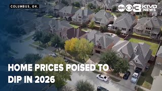 Home prices poised to dip in 2026
