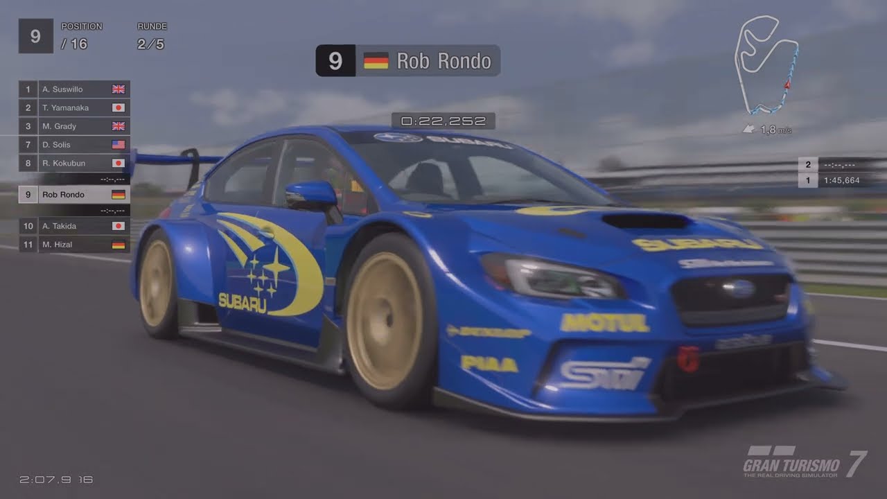 Gran Turismo 7 - Weekly Challenge - 2026 Jan 3.Woche - WTC600 5 Rd Interlagos TV Wdhg