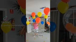 baloes com ou sem gas helio