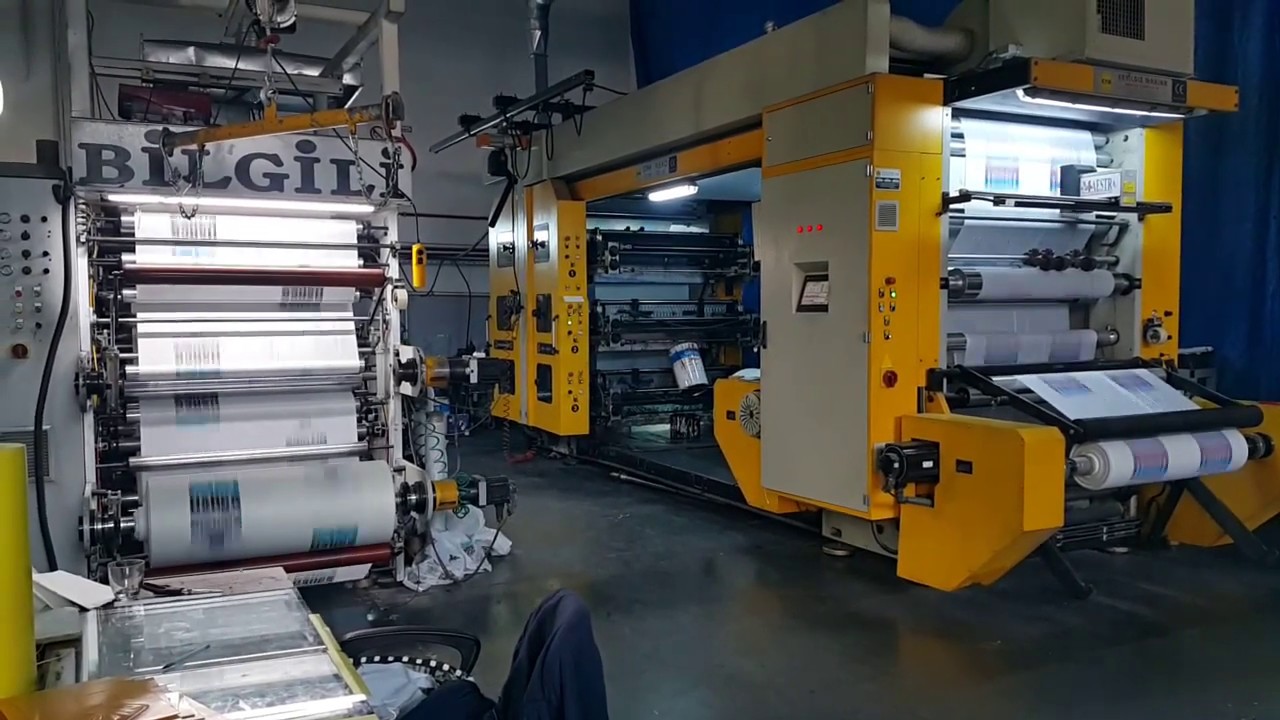 Eryildiz matbaa ve bilgili matbaa beraber üretimde flekso baskı makinaları üretmeye devam ediyor.