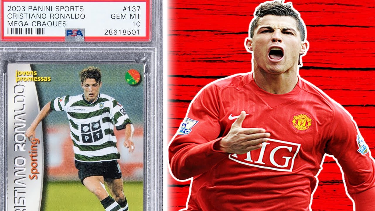 The 5 Most Valuable Cristiano Ronaldo PSA Graded Soccer Cards From 2003