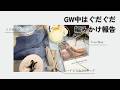 GW中はぐだぐだ 編みかけ報告【本日の手芸】today's handicraft
