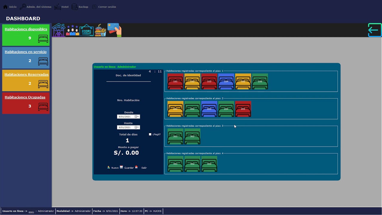 Sistema Hotelero - Visual Studio con SQL Server 2014 - YouTube