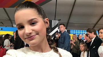 Annie LeBlanc Talks CHICKEN GIRLS, Getting Slimed & Taking Polaroids at the 2018 KCAs