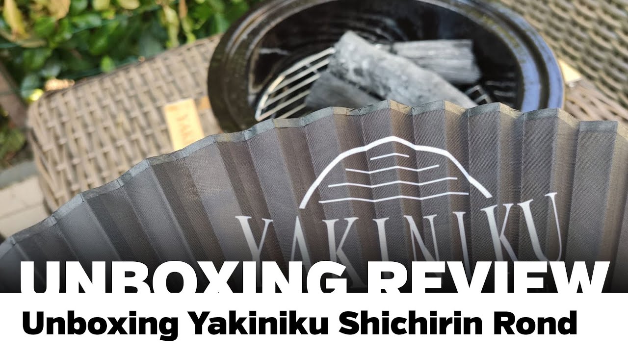 Barbecue Shichirin Japonais Rond En Céramique Et Acier Inoxydable - Pour Cuisine Au Charbon De Bois - 9
