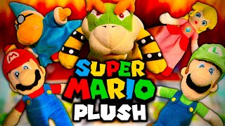 Super Mario Plush Episode 1  The Plumber And The Peach