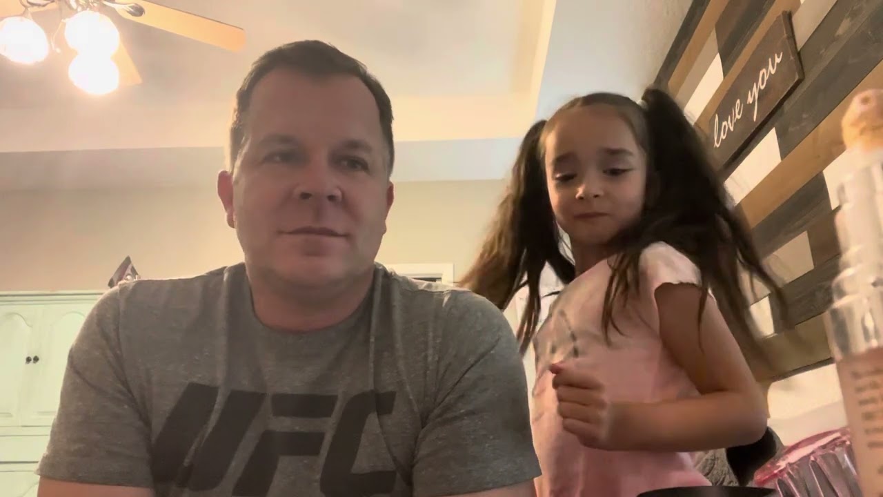 Daddy Daughter Makeup Time BLOOPER!