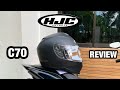 HJC C70 Helmet short review | One of the best in the market | Wayok Rider #hjc #hjchelmets