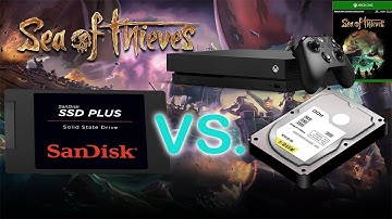Sea Of Thieves Hard Drive vs Solid State Drive Load Times (Xbox One X) -Blaze