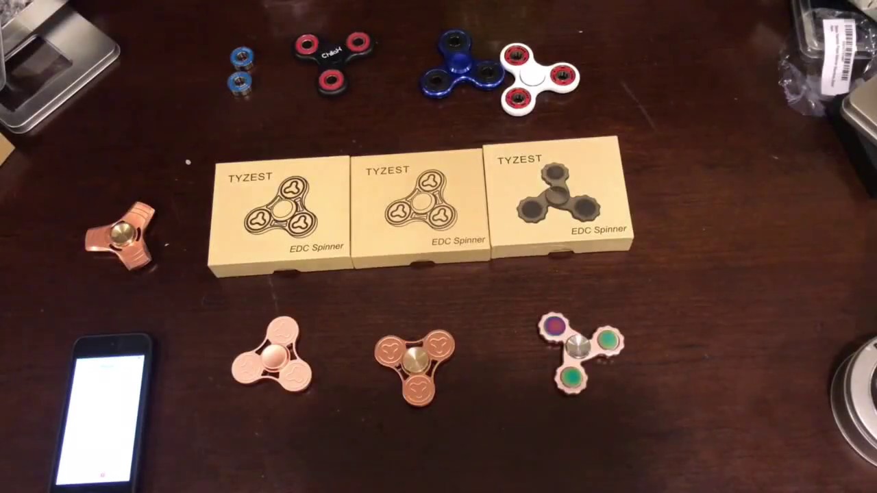 battle of 3 best copper fidget spinner with 6+ min Tyzest vs Sunkong review on amazon #13