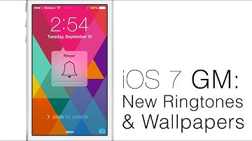Hands-On iOS 7 GM: New Ringtones, Alert Tones, Sounds And Wallpapers