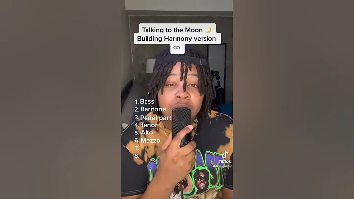 Talking To The Moon - Harmony Building Version