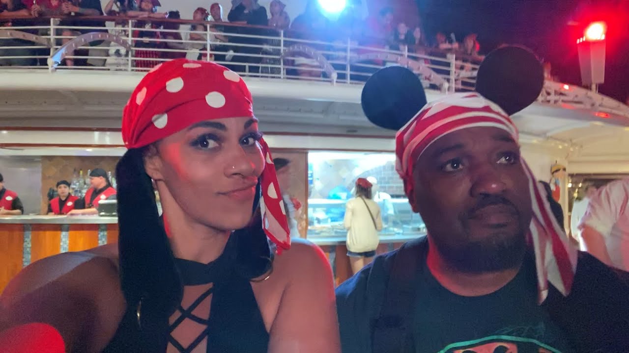 Disney Magic Marvel Day at Sea | Castaway Cay | Pirate Night