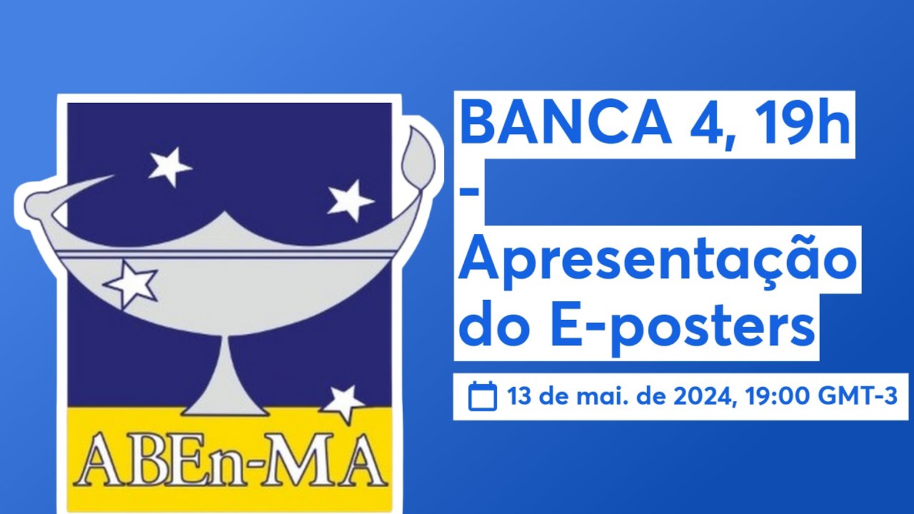 BANCA 4, 19h - Apresentação do E-posters - YouTube
