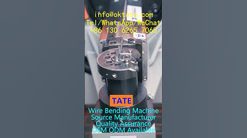 Rotating Head 3D Wire Bending Machine For Auto Parts Auto Seat Accessories