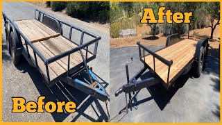 Satisfying Utility Trailer Restoration