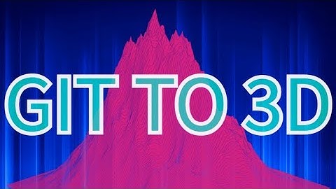 gitprint - from git to 3D!