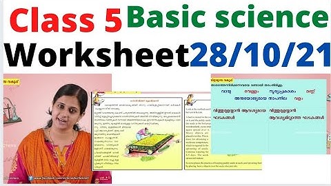 class 5 basic science worksheet 28/10/21| kite victers 5th std basic science 28/10/21