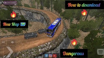 How to add mud off - road map mod in-Bus simulator indonesia | Bussid Offroad Map Mod 2025