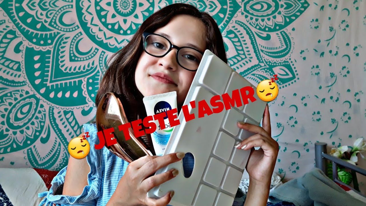 😴JE TESTE L'ASMR !! (multi-déclencheurs)