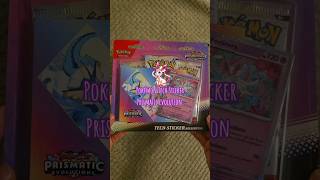 WHATS INSDE A TECH STICKER PACK #pokemon #pokemoncards #pokemontcg #pokemoncommunity