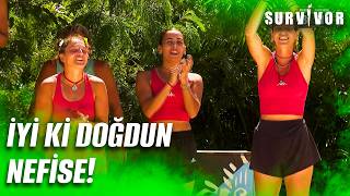Nefise'ye Anlamlı Doğum Günü Kutlaması | Survivor 2026 8. Hafta 5. Bölüm
