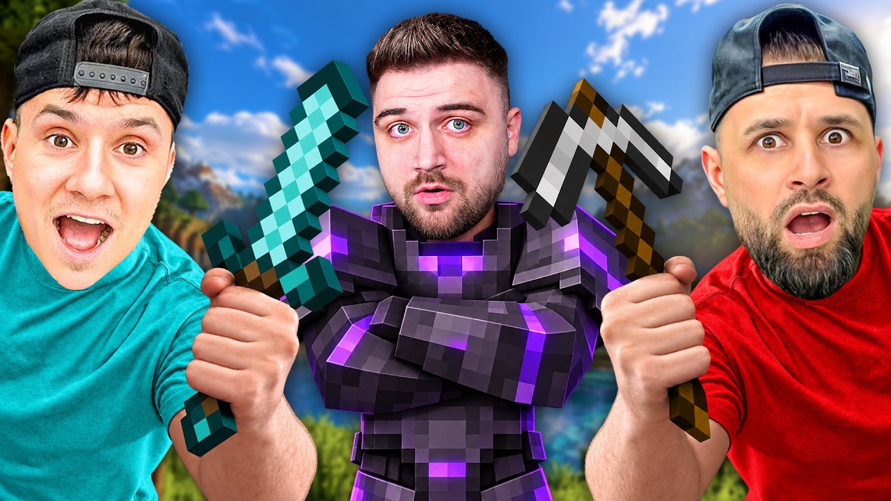 BOGDAN si DANU incearca MINECRAFT PRIMA DATA!
