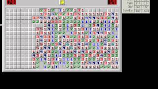 MinesweeperOfficial: World Record Expert Highest Density 161 Mines - Scott Eng screenshot 1