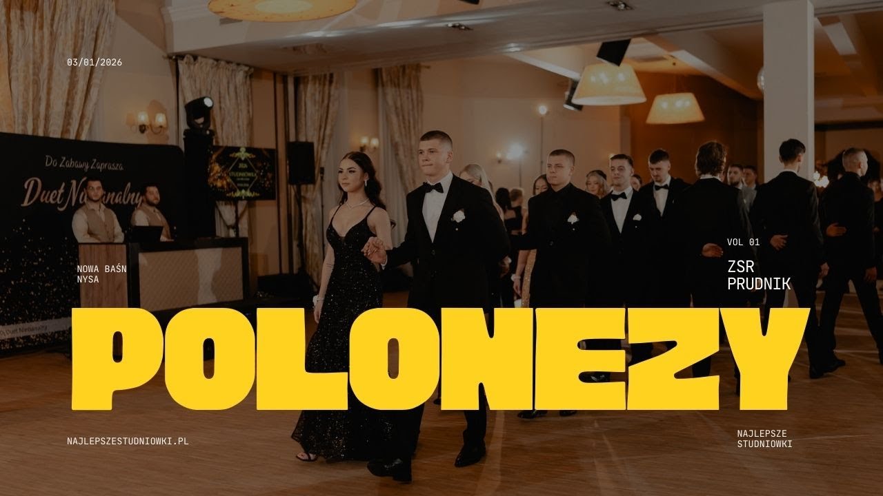 STUDNIÓWKA 2026 - ZSR PRUDNIK [Najlepsze Studniówki] POLONEZY