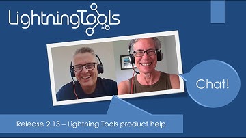 Lightning Tools Chat Release 2.13 - Product help