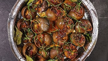 Cách pha sốt tiêu xanh làm Ốc Nướng Tiêu Xanh bằng nồi chiên không dầu cực ngon như nướng than