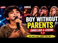 Emotional Performance: Boy Without Parents Sings Like a Legend 💔🎤