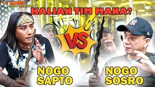 The comparison between Keris Kinatah Kamargan Nogososro & Nogosapto. Ethnic Indonesia's collection