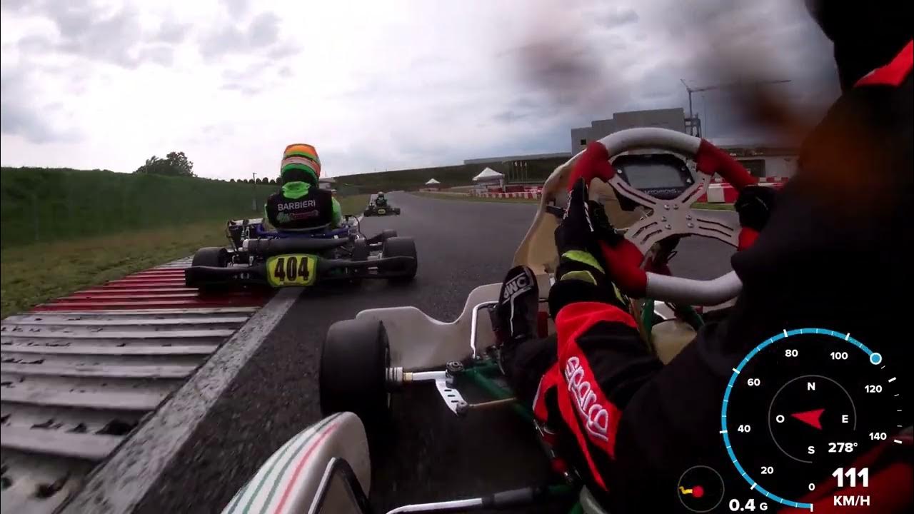 Franciacorta onboard racing kart Franciacorta Karting Track 30 Aprile