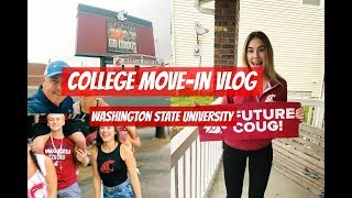 COLLEGE FRESHMEN MOVE-IN VLOG | Washington State University