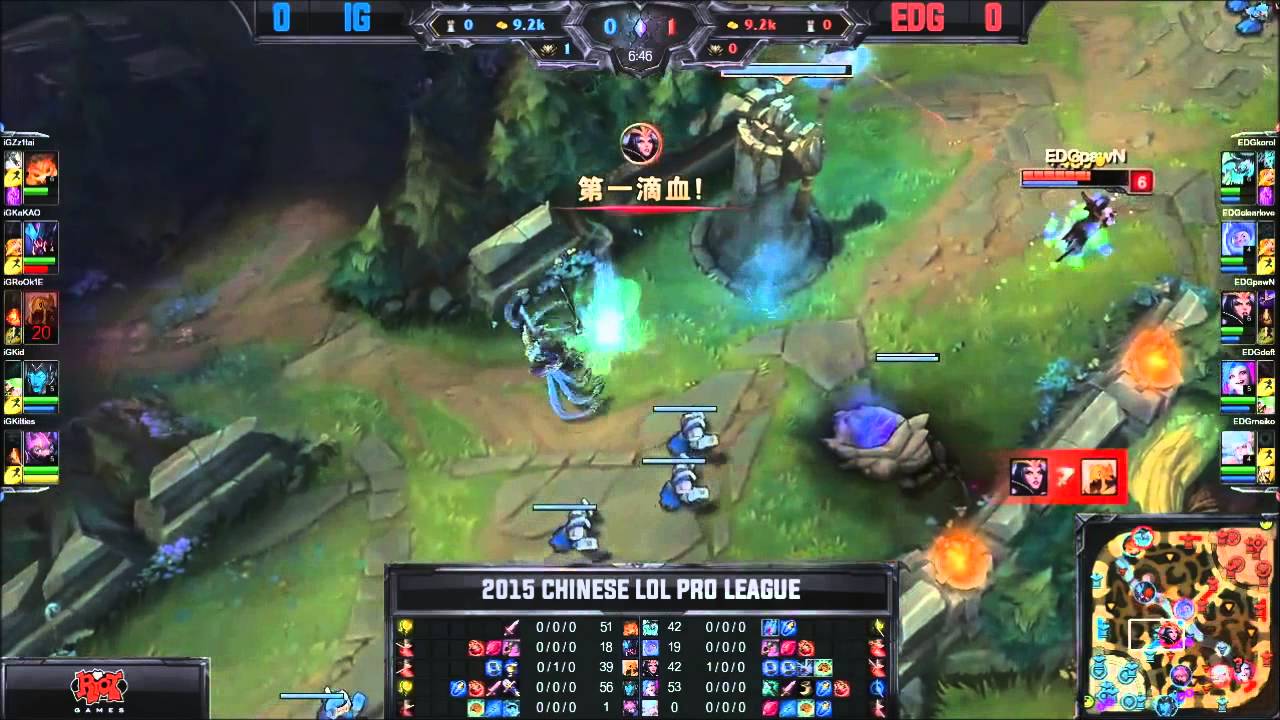 Pawn 1v1 Rookie - LPL Spring Split Semi Finals 2015 EDG vs IG
