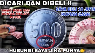 DICARI UNTUK DIBELI UANG KOIN 500 BUNGA MELATI PUTIH• SAYA BELI 10 JUTA#uangkoin